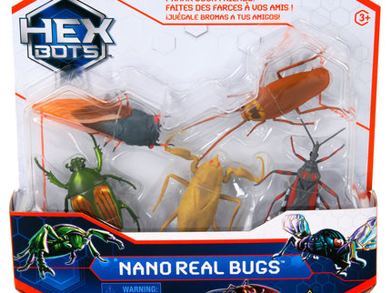 HEX BOTS interaktiivne mänguasi Nano Real Bugs 5 pakk
