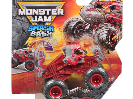 MONSTER JAM sõiduk Smash & Bash skaala 1:64