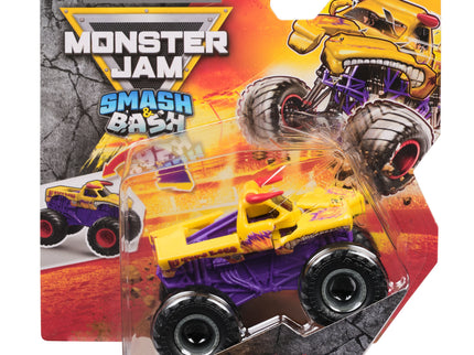 MONSTER JAM sõiduk Smash & Bash skaala 1:64