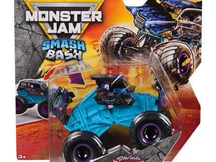 MONSTER JAM sõiduk Smash & Bash skaala 1:64
