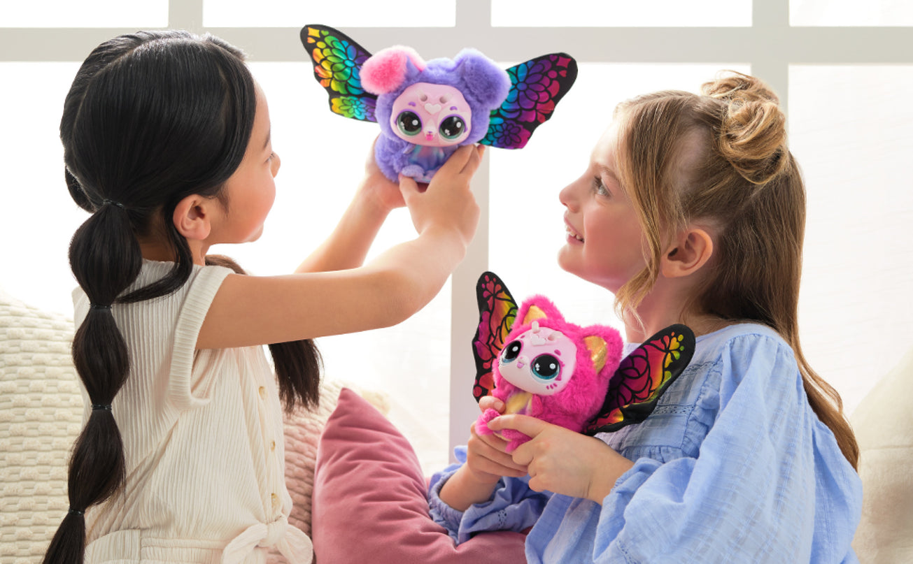 HATCHIMALS Alive interaktiivne mänguasi Õitsev üllatus Kittyfly