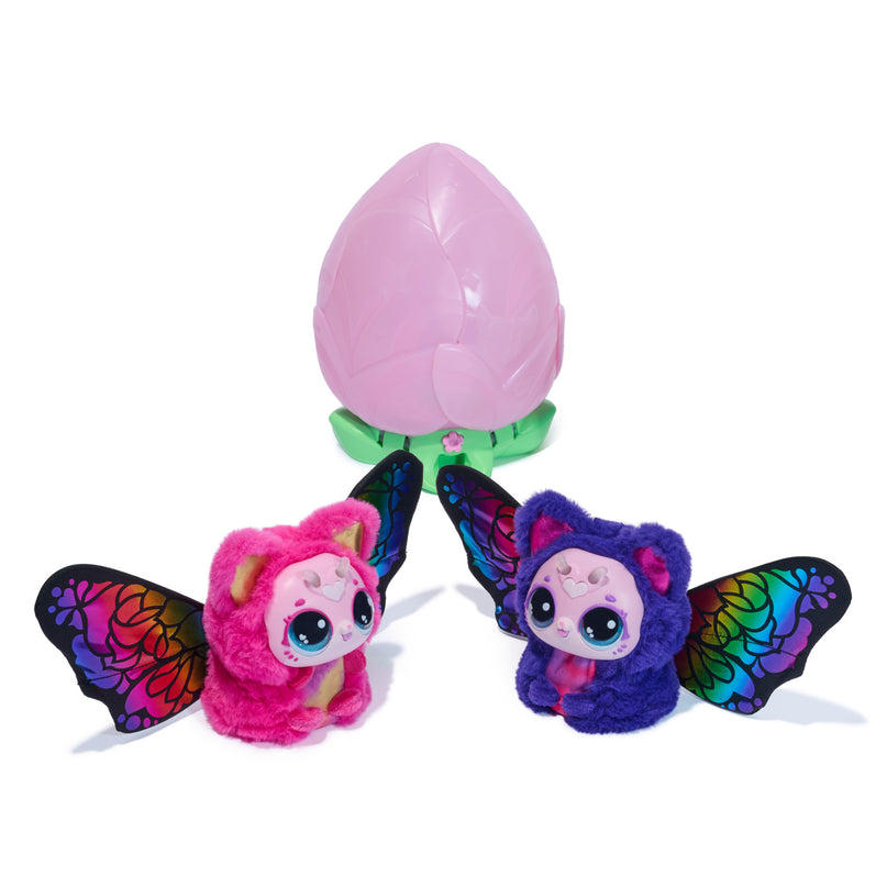 HATCHIMALS Alive interaktiivne mänguasi Õitsev üllatus Kittyfly