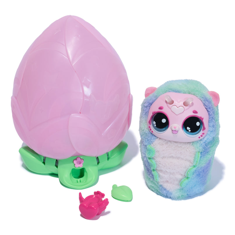 HATCHIMALS Alive interaktiivne mänguasi Õitsev üllatus Kittyfly
