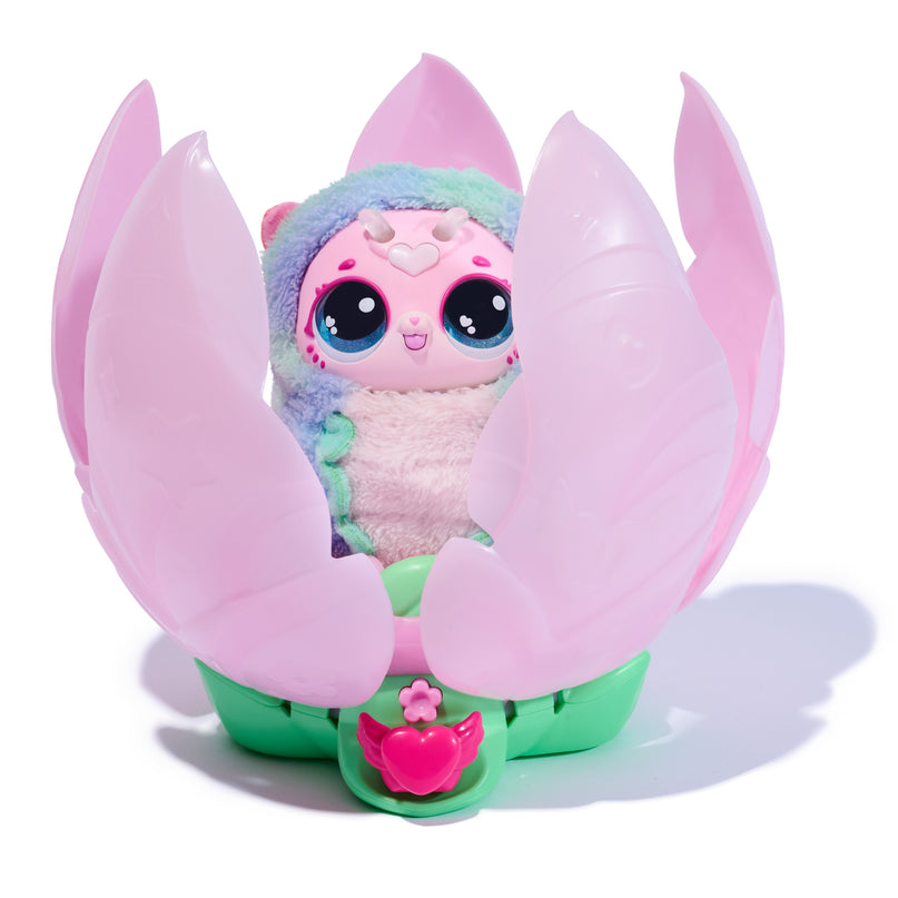HATCHIMALS Alive interaktiivne mänguasi Õitsev üllatus Kittyfly