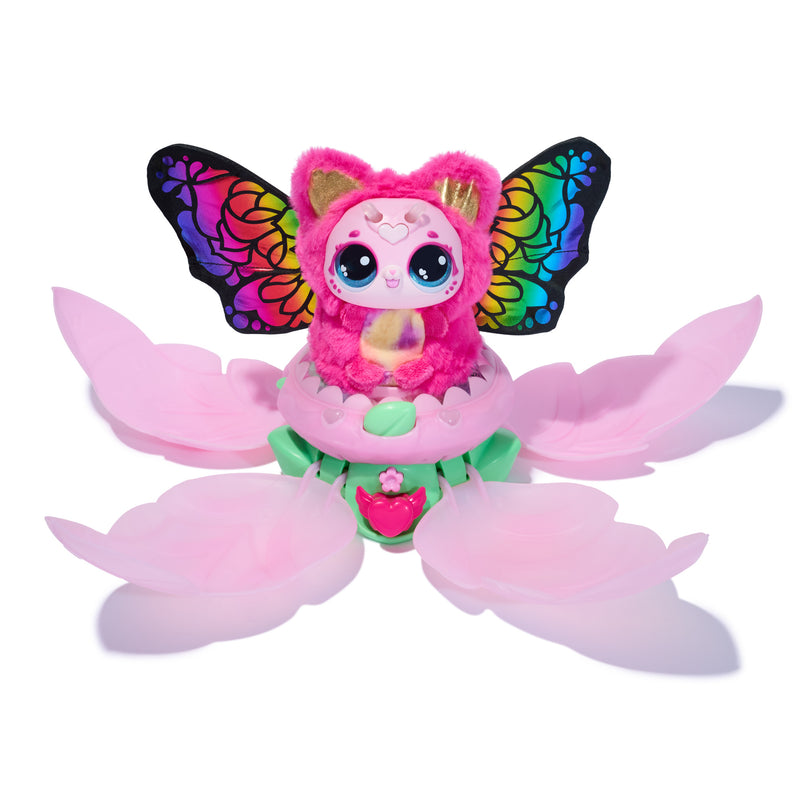 HATCHIMALS Alive interaktiivne mänguasi Õitsev üllatus Kittyfly