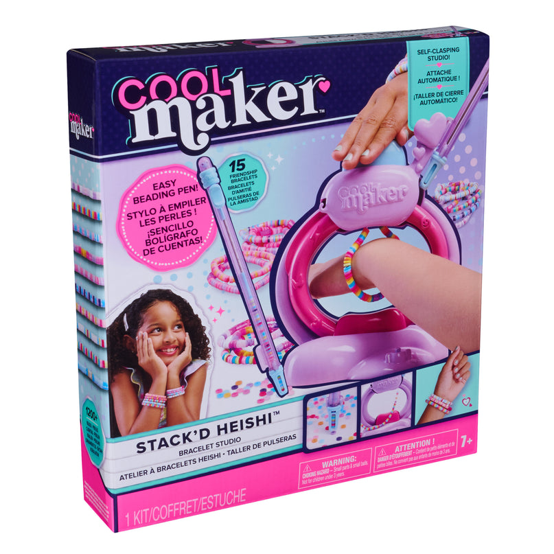 COOL MAKER mängukomplekt Stack´d Heishi käevõru stuudio