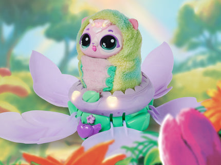 HATCHIMALS Alive interaktiivne mänguasi Õitsev üllatus Puppyfly