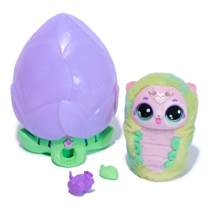 HATCHIMALS Alive interaktiivne mänguasi Õitsev üllatus Puppyfly