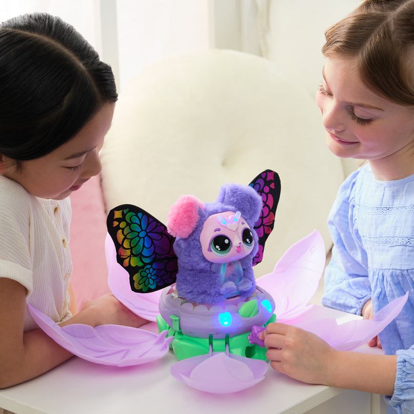 HATCHIMALS Alive interaktiivne mänguasi Õitsev üllatus Puppyfly