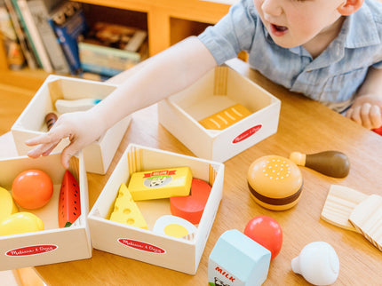 MELISSA &amp; DOUG mängukomplekt Toidugrupid