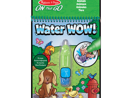 MELISSA &amp; DOUG Vesi Vau! joonistamine veega Loomad