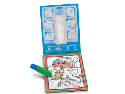 MELISSA &amp; DOUG Vesi Vau! joonistamine veega Loomad