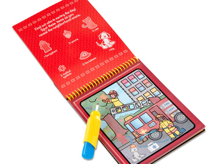 MELISSA &amp; DOUG Vesi Vau! joonistamine veega Sõidukid