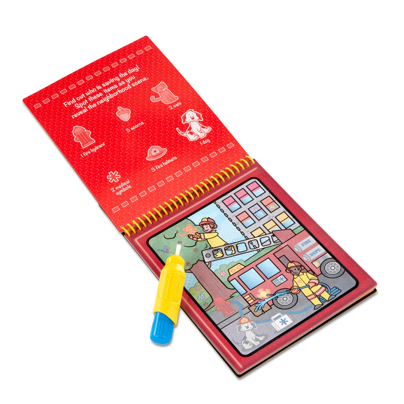 MELISSA &amp; DOUG Vesi Vau! joonistamine veega Sõidukid