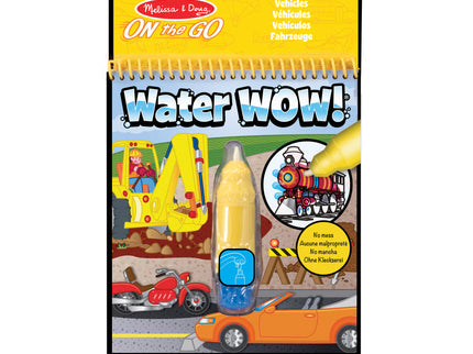 MELISSA &amp; DOUG Vesi Vau! joonistamine veega Sõidukid