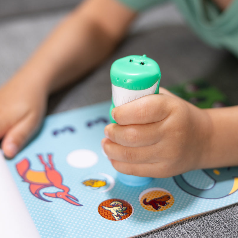 MELISSA & DOUG Sticker Wow! kleebiste komplekt Dinosaurus