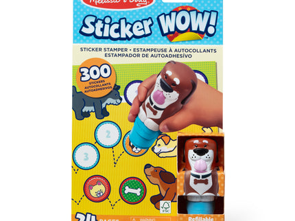 MELISSA & DOUG Sticker Wow! kleebiste komplekt Koer