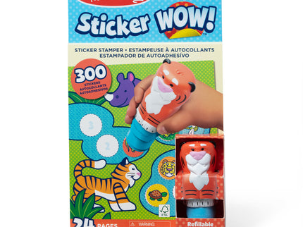 MELISSA & DOUG Sticker Wow! kleebiste komplekt Tiiger