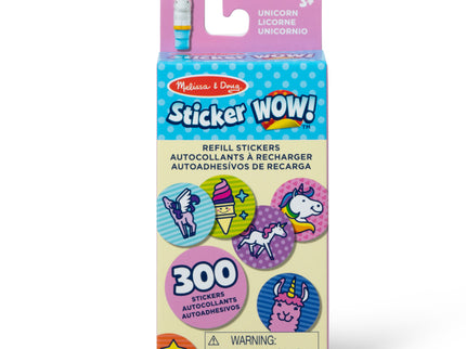 MELISSA & DOUG Sticker Wow! täite kleebised Lemmikasjad