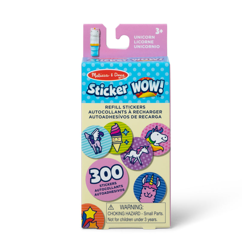 MELISSA & DOUG Sticker Wow! täite kleebised Lemmikasjad