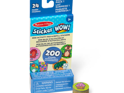 MELISSA & DOUG Sticker Wow! täite kleebised Üllatuspakk