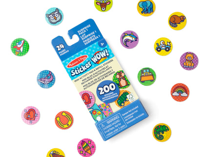 MELISSA & DOUG Sticker Wow! täite kleebised Üllatuspakk
