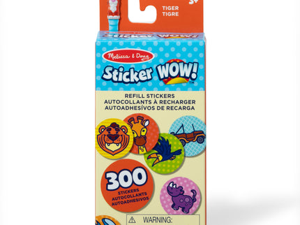 MELISSA & DOUG Sticker Wow! täite kleebised Üllatuspakk
