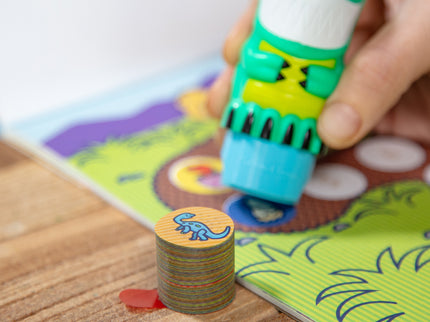 MELISSA & DOUG Sticker Wow! täite kleebised Dinosaurus