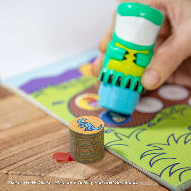 MELISSA & DOUG Sticker Wow! täite kleebised Dinosaurus