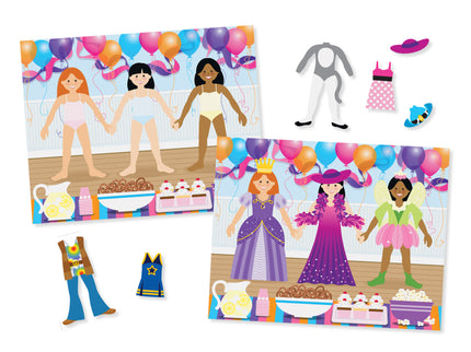 MELISSA &amp; DOUG korduvkasutatavad kleebised Riietused