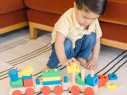 MELISSA &amp; DOUG mängukomplekt Rong figuuridega