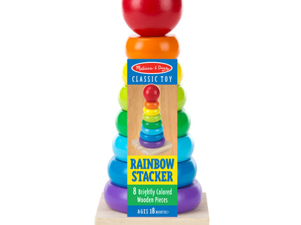 MELISSA & DOUG mängukomplekt Vikerkaare virnastaja