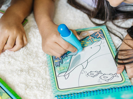 MELISSA &amp; DOUG Vesi Vau! joonistamine veega Veealune maailm