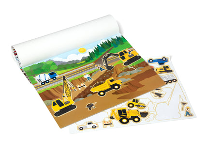 MELISSA &amp; DOUG korduvkasutatavad kleebised Sõidukid