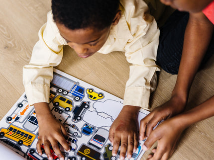 MELISSA &amp; DOUG korduvkasutatavad kleebised Sõidukid