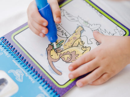 MELISSA &amp; DOUG Vesi Vau! joonistamine veega Dinosaurused