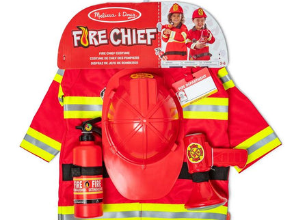 MELISSA & DOUG Tuletõrjuja kostüümi komplekt