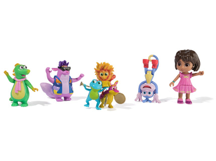 DORA THE EXPLORER mängukomplekt Dora figuuride kinkepakk