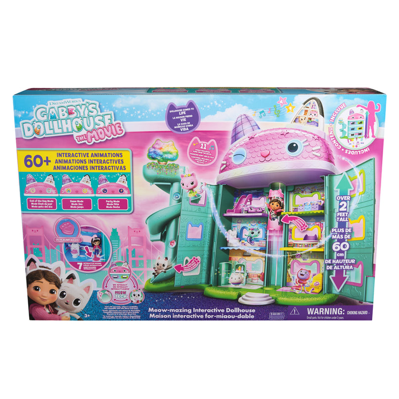 GABBY´S DOLLHOUSE mängukomplekt Interaktiivne Luksuslik Nukumaja (ainult helid)