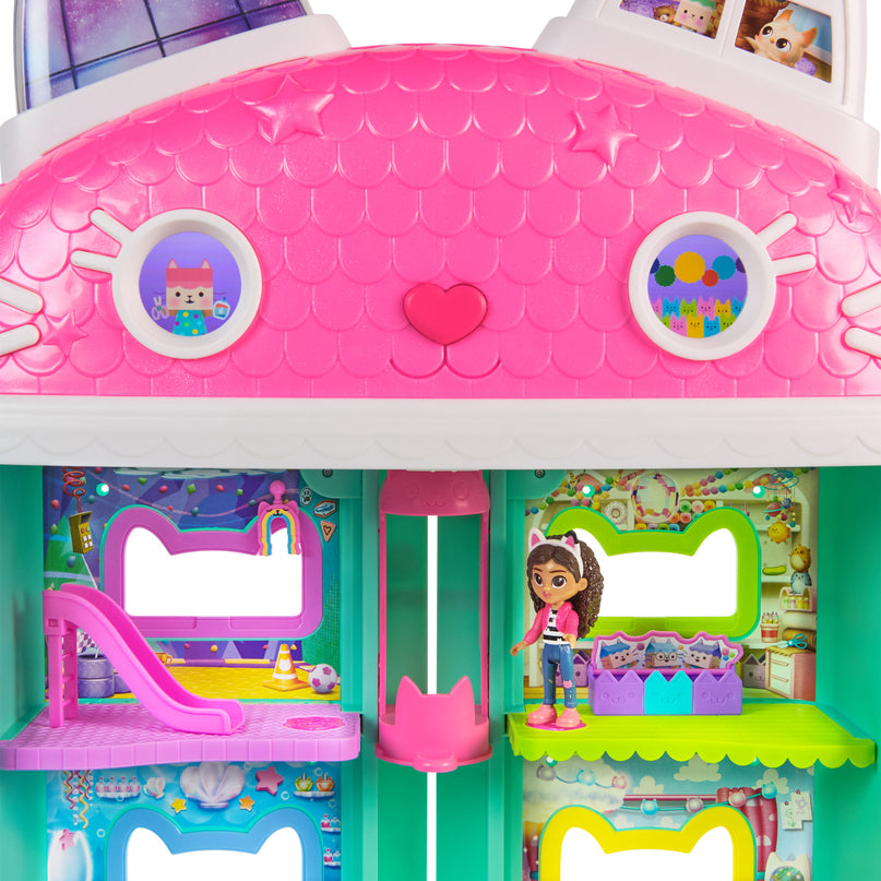 GABBY´S DOLLHOUSE mängukomplekt Interaktiivne Luksuslik Nukumaja (ainult helid)