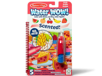 MELISSA & DOUG Water Wow! lõhnastatud joonistamine veega Puuviljad