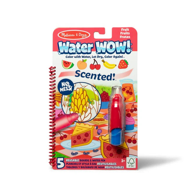 MELISSA & DOUG Water Wow! lõhnastatud joonistamine veega Puuviljad