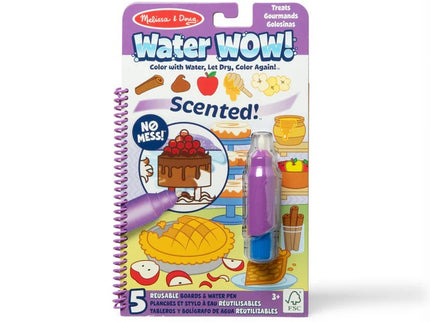 MELISSA & DOUG Water Wow! lõhnastatud joonistamine veega Maiustused