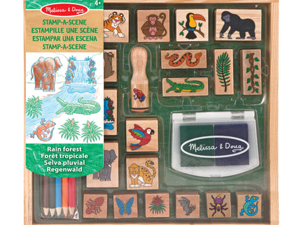 MELISSA & DOUG templite komplekt Vihmamets