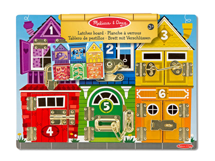 MELISSA & DOUG mängukomplekt Lukkude tahvel