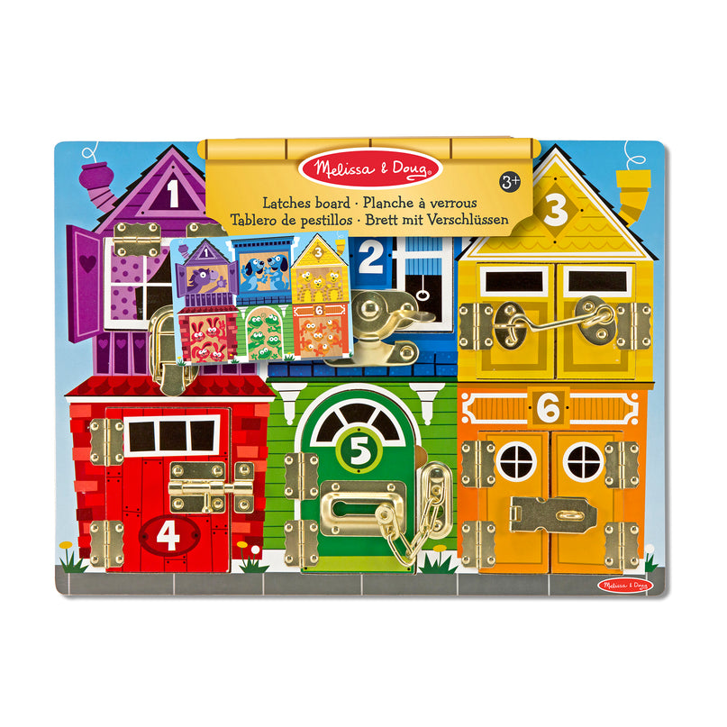 MELISSA & DOUG mängukomplekt Lukkude tahvel