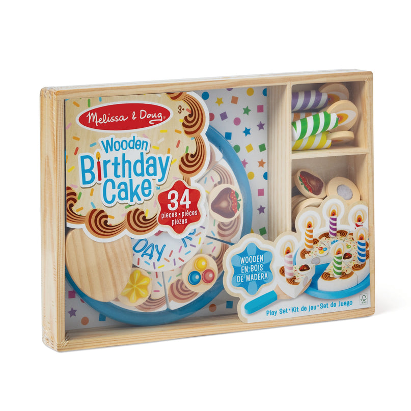 MELISSA & DOUG mängukomplekt Sünnipäeva tort