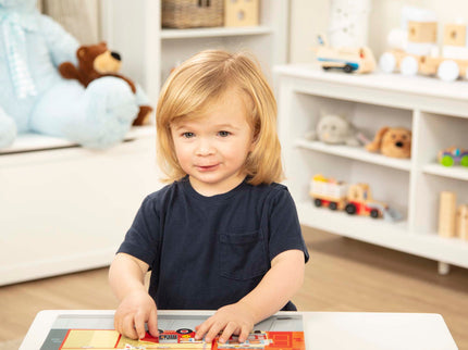 MELISSA & DOUG taaskasutatavad pehmed kleebised Minu linn