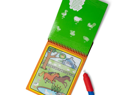 MELISSA & DOUG Water Wow! joonistamine veega Farm