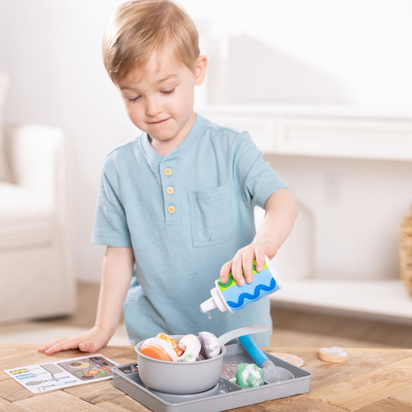 MELISSA & DOUG Water WOW! mängukomplekt Toidu valmistamine